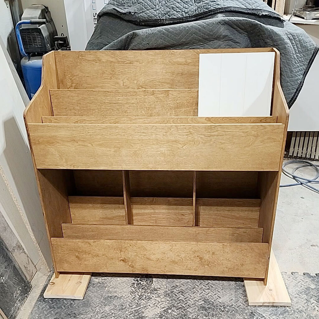 Custom vinyl storage unit.